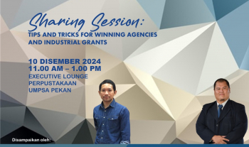 Sharing Session: Tips and Tricks for Winning Agencies & Industrial Grants